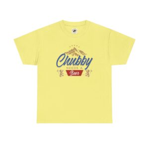Chubby Needs a Beer T-Shirt, Funny Unisex Tee, Gift for Beer Lovers, Casual Wear, Summer BBQ Clothing, Birthday Present