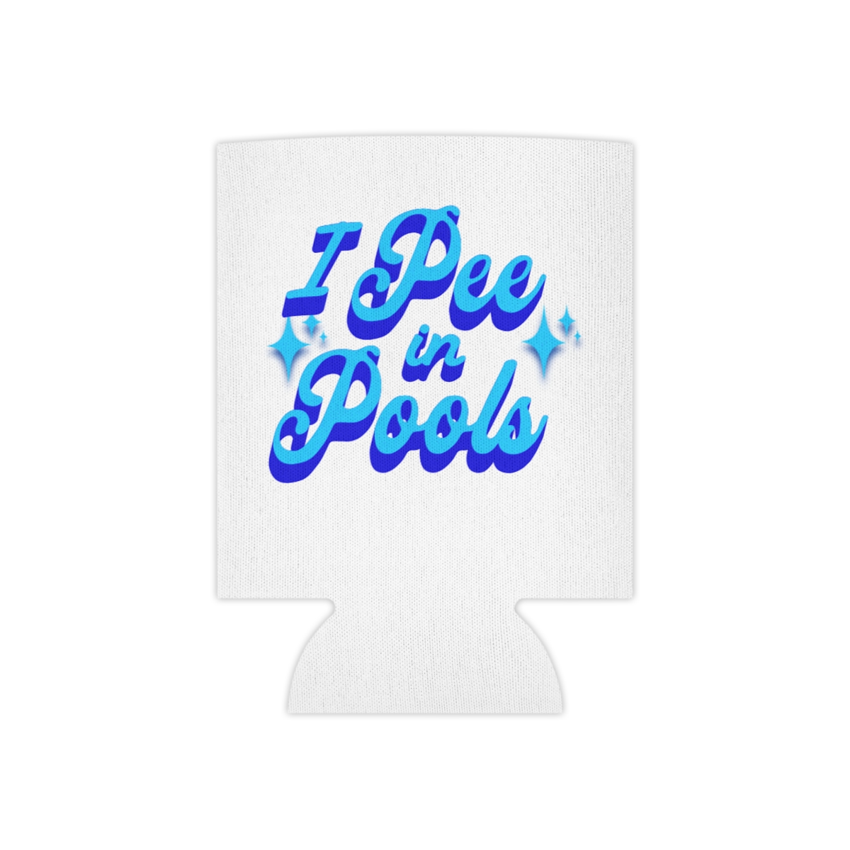 Fun Poolside Can Cooler - Summer Drink Holder, Beach Party Accessory, Funny Gift for Pool Lovers, BBQ Cooler, Vacation Essential