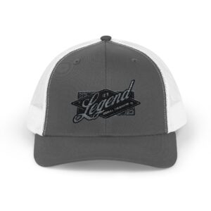 Legend Snapback Trucker Cap - Statement Hat for Legends, Gift for Him, Outdoor Adventures, Sporty Gift, Summer Essential
