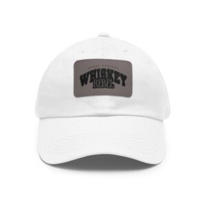 Whiskey Rebel Dad Hat, Adjustable Cap for Men, Casual Style Hat, Gift for Him, Perfect for Festivals and Everyday Wear