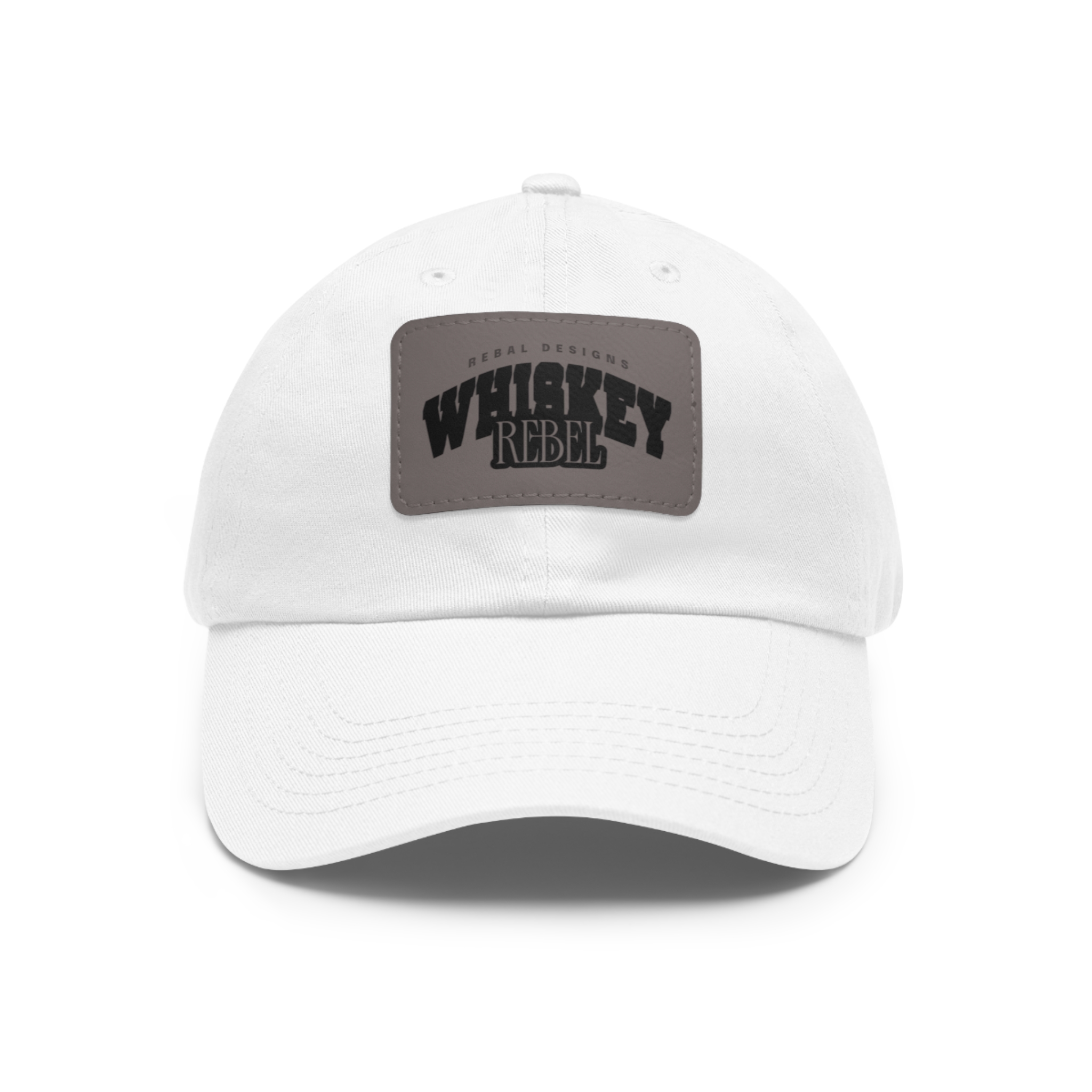 Whiskey Rebel Dad Hat, Adjustable Cap for Men, Casual Style Hat, Gift for Him, Perfect for Festivals and Everyday Wear