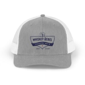 Whiskey Rebel Snapback Cap - Cool Trucker Hat for Country Lovers, Outdoor Adventures, Casual Wear, Gift for Him, Unique Accessory